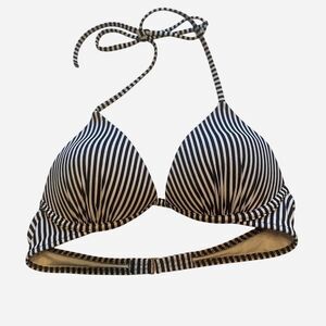 Shade-shore Women's Black and White Bikini-and-tankini-tops